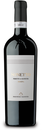 'Sonetto' Primitivo Di Manduria DOC Riserva 2015 - Produttori Di Manduria-Dudi Wine